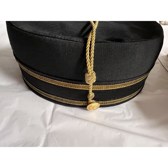 AUTHENTIC B. PASQUALE & CO. 32 DEGREE SCOTTISH RITE MILITARY  AUTHENTIC B. PASQUALE & CO. 32 DEGREE SCOTTISH RITE MILITARY HAT IN ORIGINAL BOX